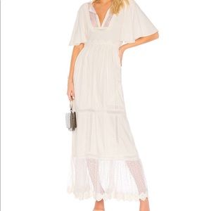 Cleobella White Maxi Dress